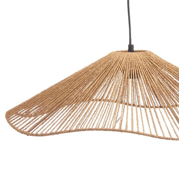 Giftdecor, Velto, lampa sufitowa, pleciony klosz, 55 cm