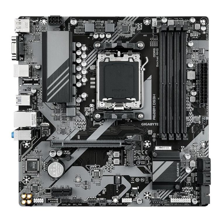 Gigabyte, płyta główna, A620M DS3H AM5 4DDR5 HDMI/DP M.2 mATX