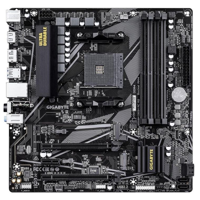 Gigabyte, płyta główna, B550M DS3H AC R2