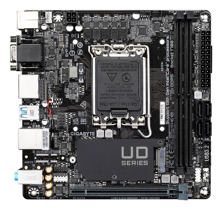 Gigabyte, płyta główna, H610I