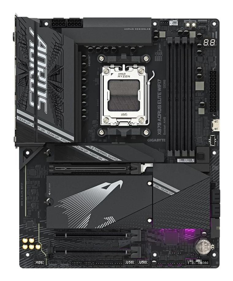 Gigabyte, płyta główna, X870 A ELITE WIFI7 AM5 4DDR5 HDMI/USB-C ATX