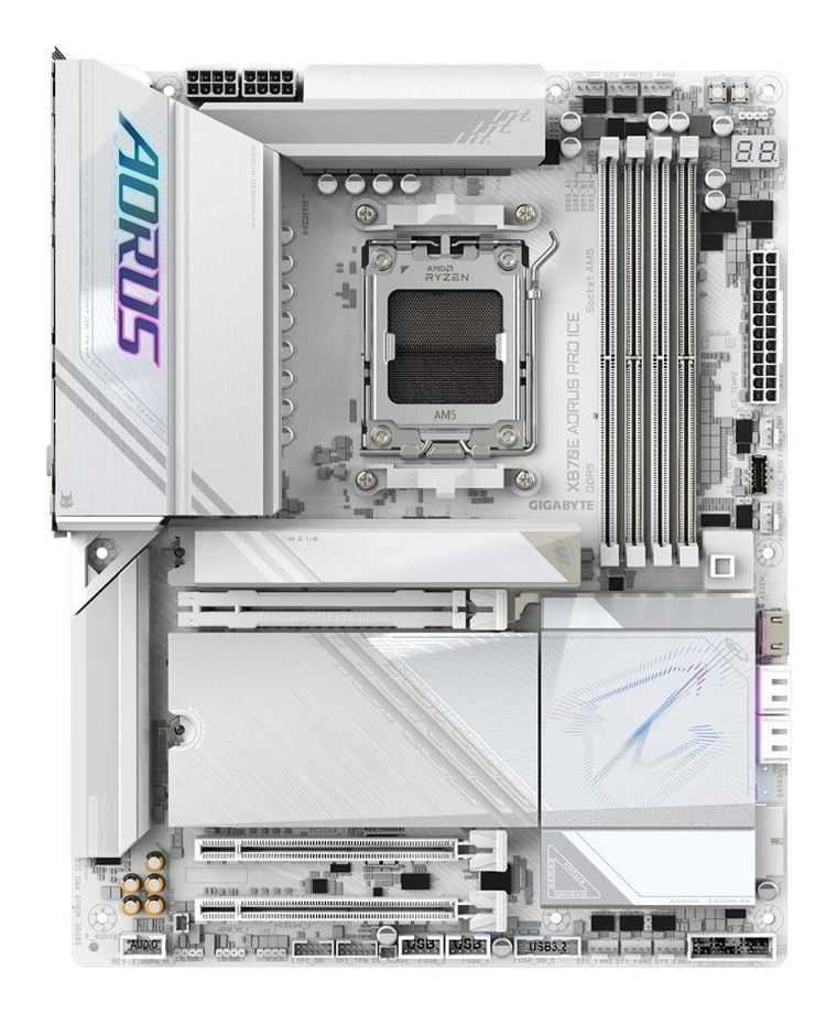 Gigabyte, płyta główna, X870E AORUS PRO ICE