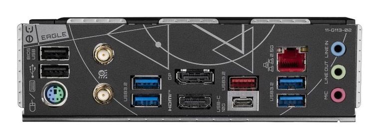 Gigabyte, płyta główna, Z790 EAGLE AX s1700 4DDR5 HDMI/DP ATX