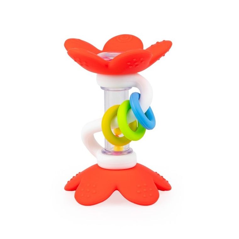 GiliGums, grzechoczące kwiatki, czerwone