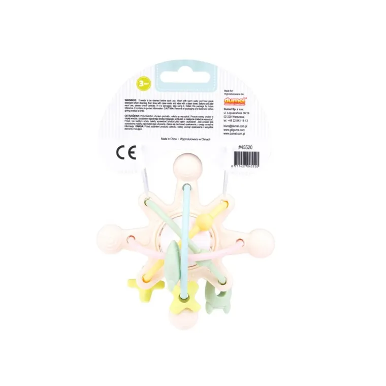 GiliGums, Kosmos, gryzak, grzechotka, pastelowa