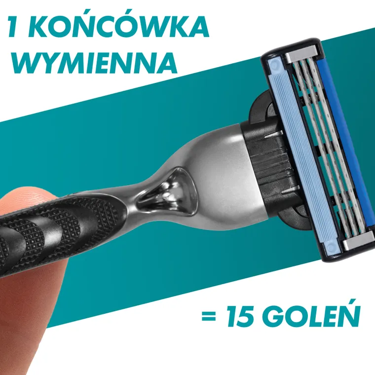 Gillette, Mach3, ostrza wymienne do maszynki do golenia dla mężczyzn, 12 szt.