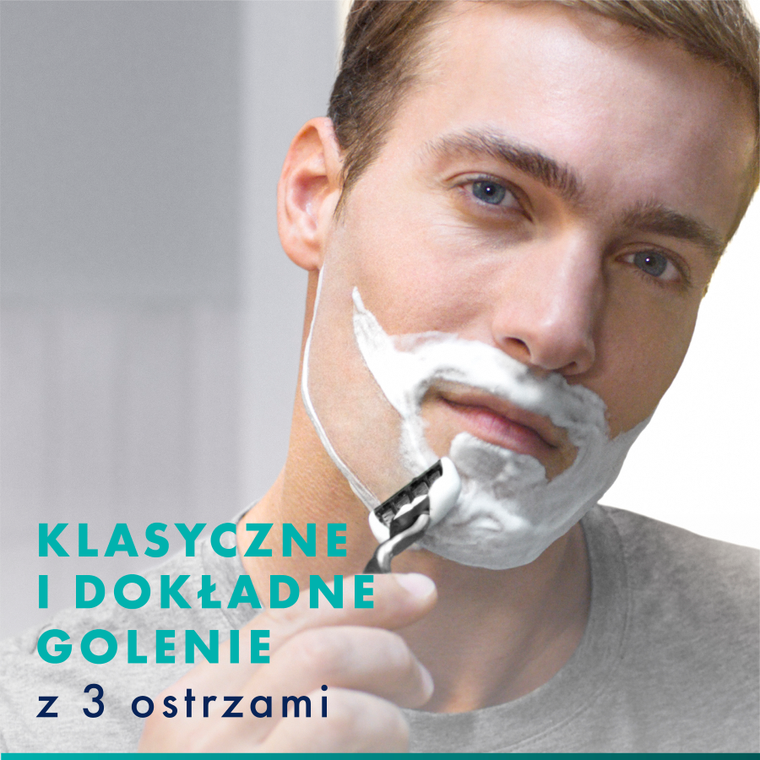 Gillette, Mach3, wymienne ostrza do maszynki do golenia, 2 szt.