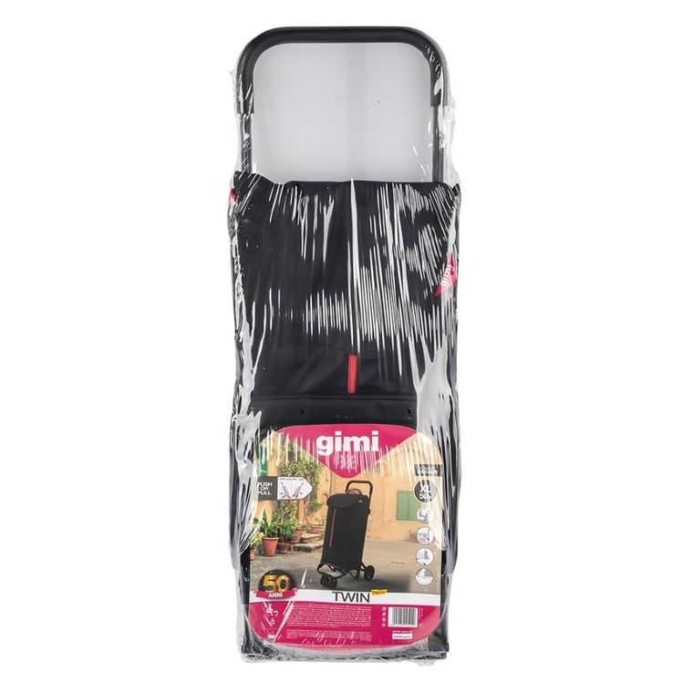 Gimi, Argo New, wózek na zakupy, czarny, 42l
