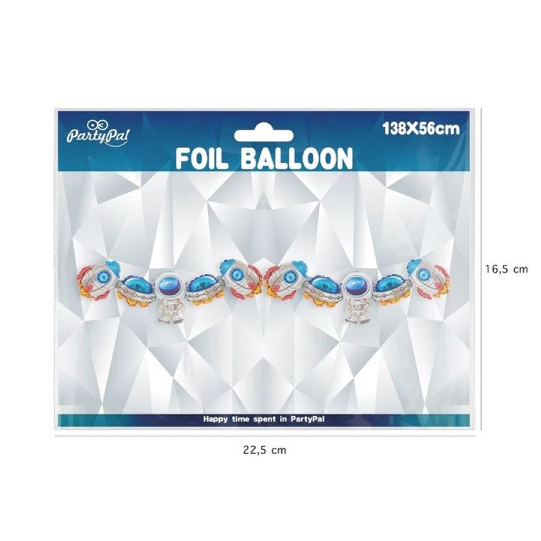 Girlanda balonowa kosmos, 138-56 cm