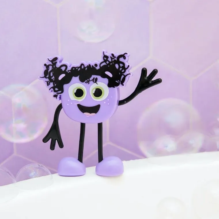 Glo Pals, Lumi, postać do kąpieli i kostki sensoryczne świecące w wodzie, zestaw