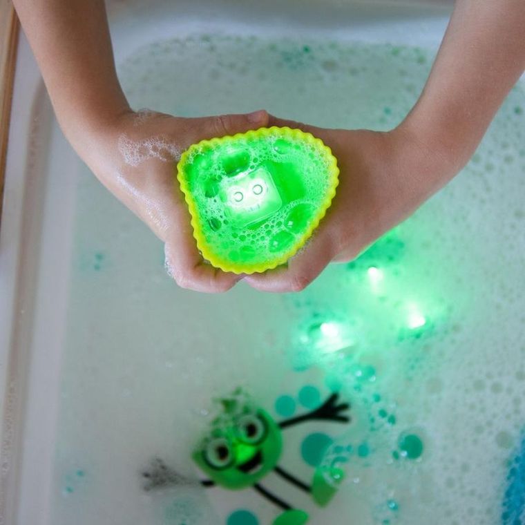 Glo Pals, Pippa, kostki sensoryczne świecące w wodzie, 4 szt.