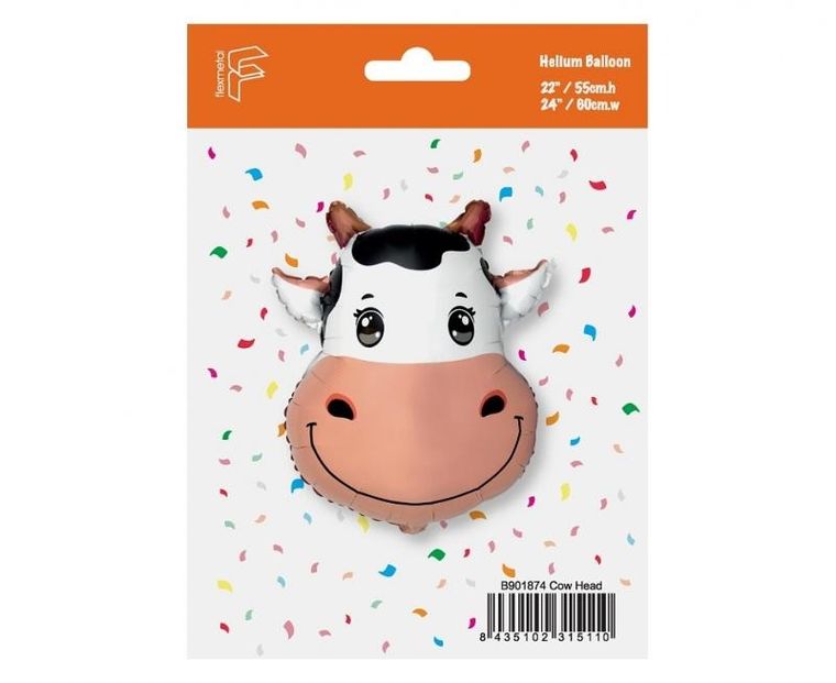 Godan, balon foliowy, krowa, 61 cm