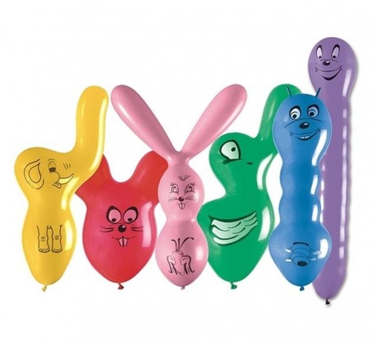 Godan, balon kształty, 50 szt.