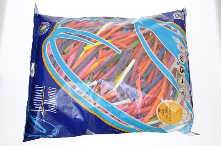 Godan, balony do modelowania, mix kolorów