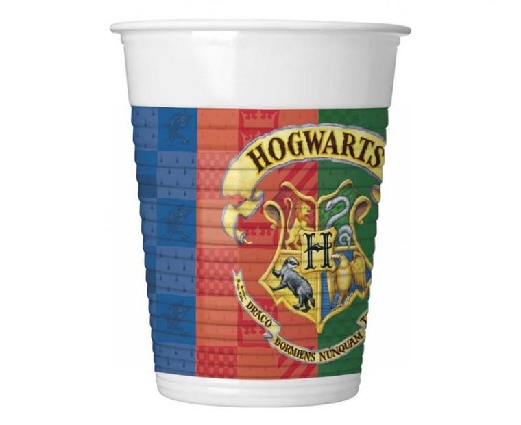 GoDan, Harry Potter, kubeczki plastikowe, 200 ml, 8 szt.