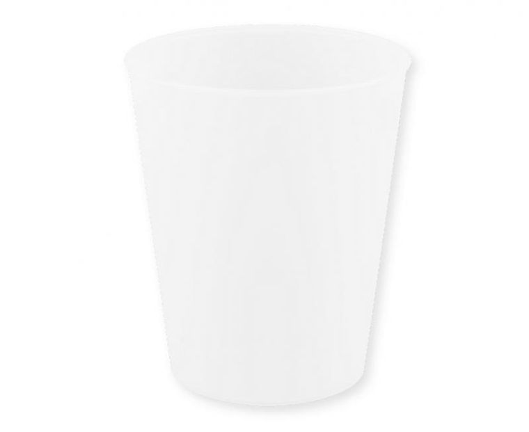 GoDan, kubek plastikowy, biały, 250 ml, 1 szt.