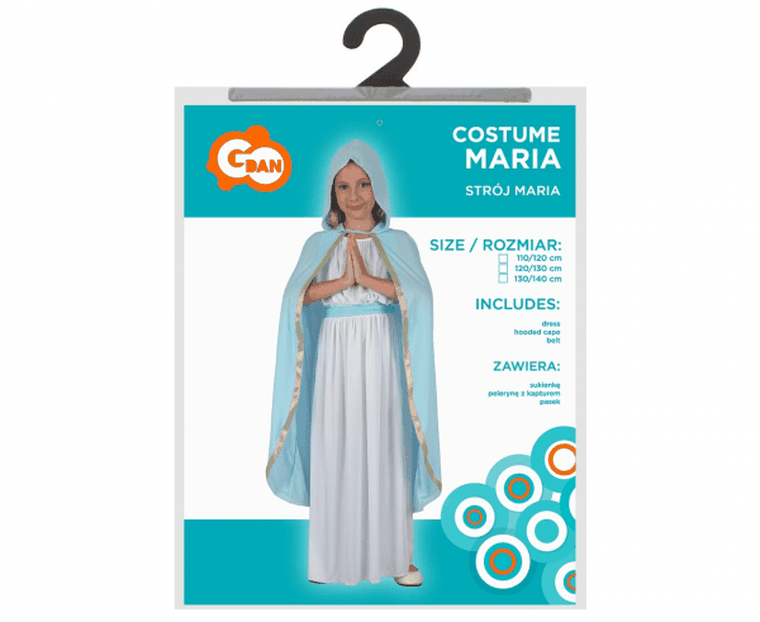 Godan, Maria, strój dla dzieci, rozmiar 120/130