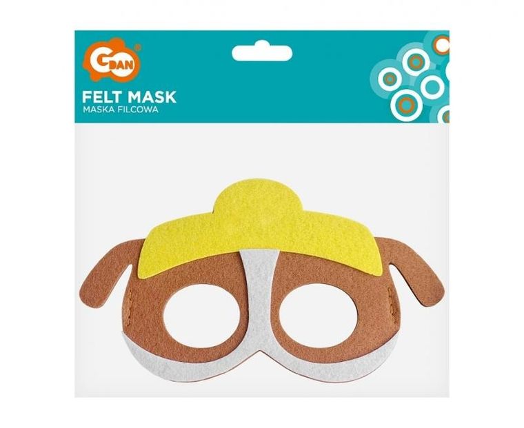 GoDan, maska filcowa, Psia Brygada, konstruktor, 18-10,5 cm