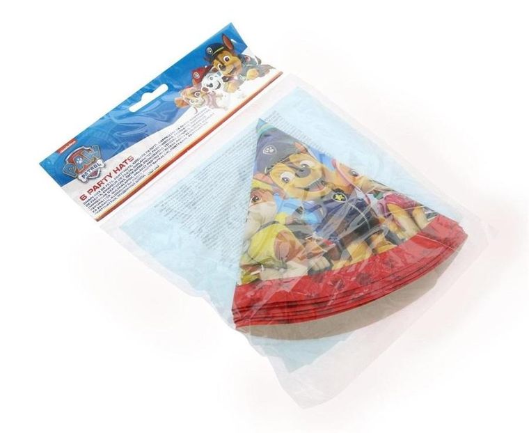 GoDan, Psi Patrol, czapeczki papierowe, 6 szt.