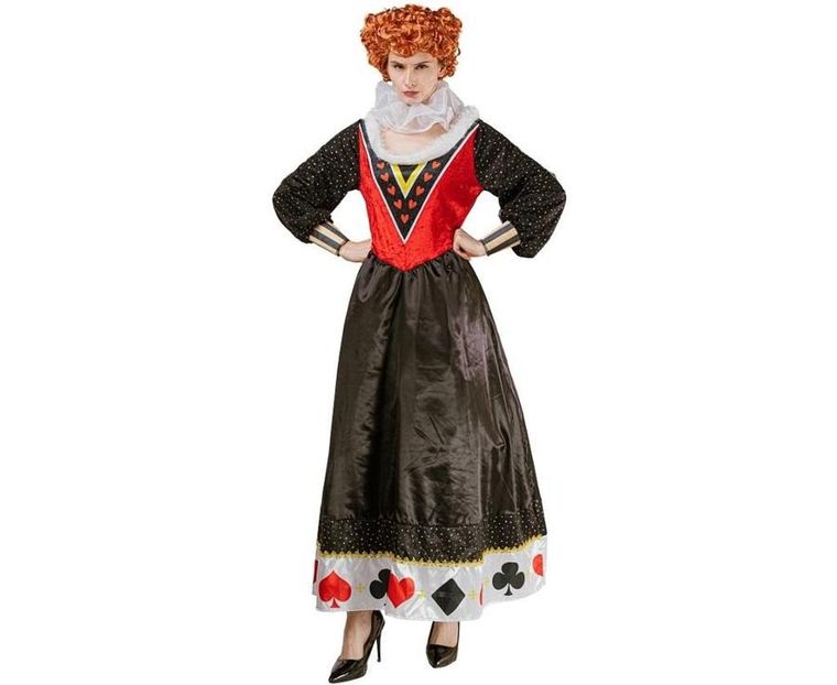 GoDan, strój dla dorosłych, Dama Kier, rozmiar M