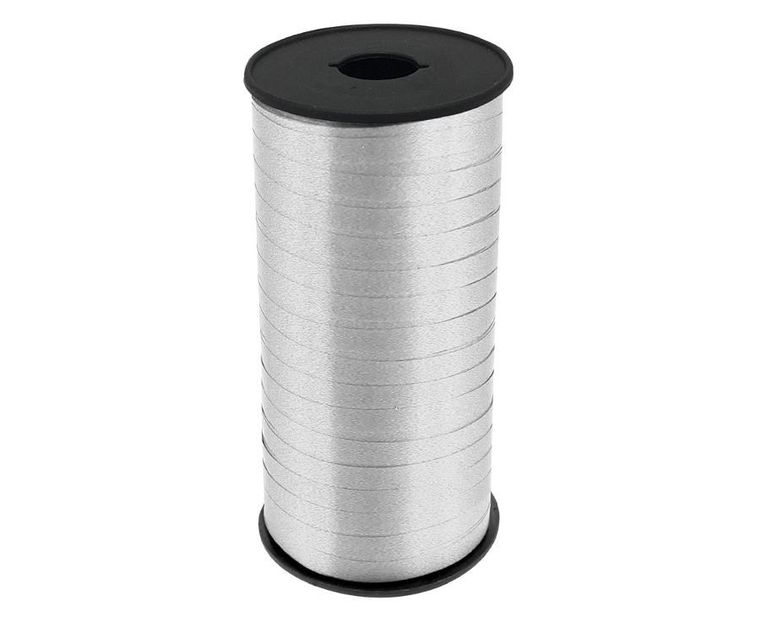 GoDan, wstążka dekoracyjna, lustrzana, srebrna, 92m