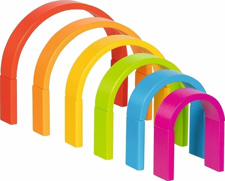 Goki, drewniana układanka 3D, 40 elementów