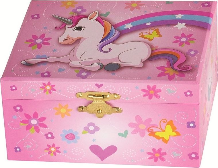 Goki, Jednorożec, szkatułka na biżuterie z pozytywką