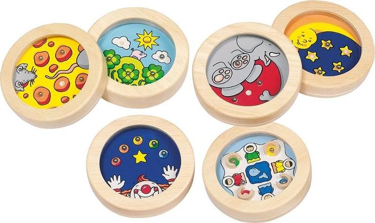 Goki, Kuleczka do dołeczka, drewniana gra zręcznościowa