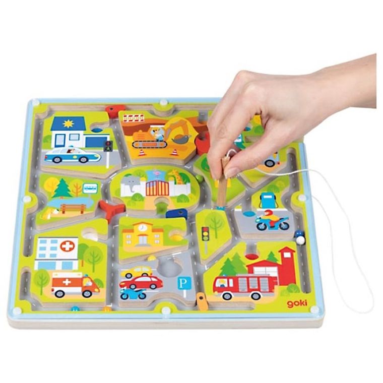 Goki, miasto, gra labirynt