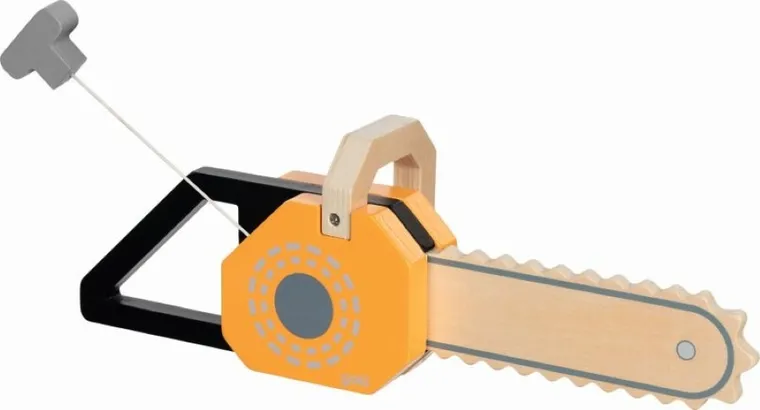 Goki, piła łańcuchowa, drewniana, interaktywna