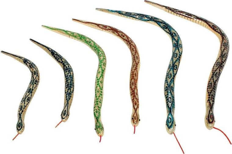 Goki, wąż drewniany, elastyczny, 1 szt.