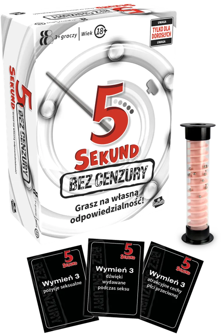 Goliath, 5 Sekund, Bez Cenzury, gra towarzyska