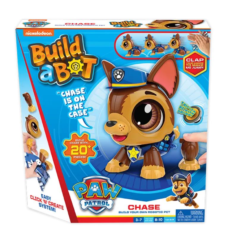 Goliath, Build a Bot, Psi Patrol, Chase, zbuduj robota