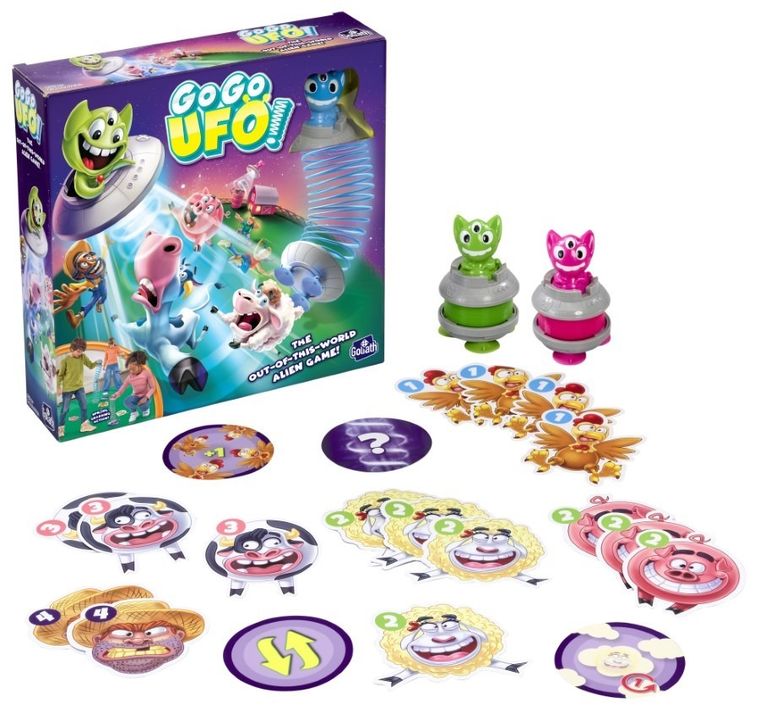 Goliath, Go Go UFO, gra zręcznościowa