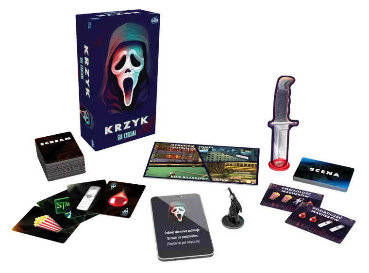 Goliath, Krzyk, gra karciana