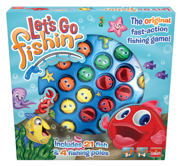 Goliath, Let's Go Fishin' Original, Chodźmy na rybki, zręcznościowa gra familijna