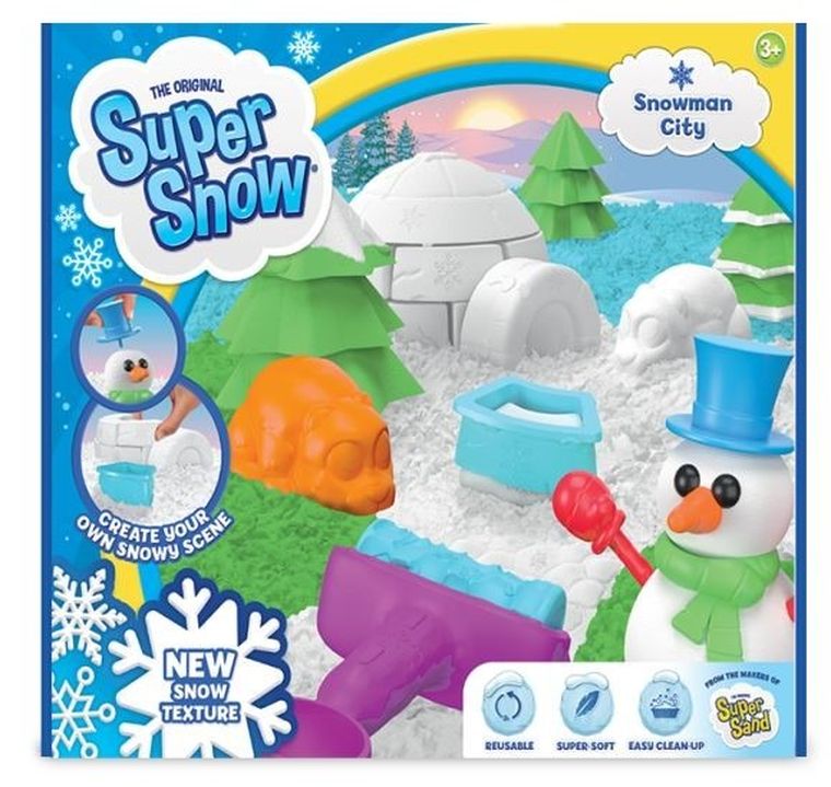 Goliath, Super Sand, Snowy Fun, piasek, Snowman city