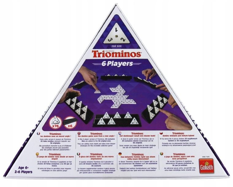 Goliath, Triominos, 6 players, gra liczbowa