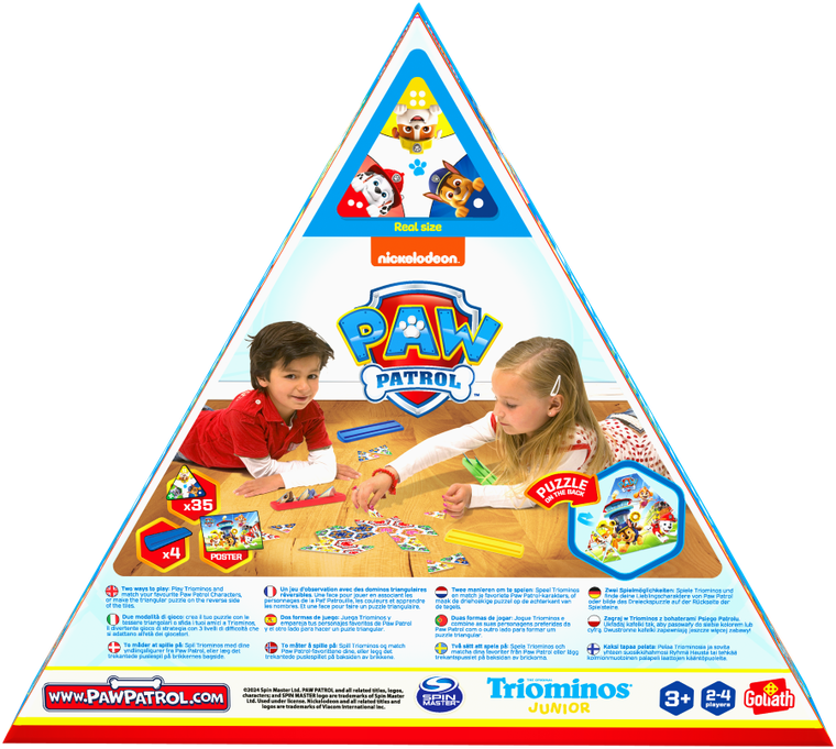 Goliath, Triominos Junior, Psi Patrol, gra familijna