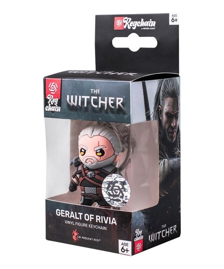 Good Loot, brelok 3D, Geralt z Rivii z serii The Witcher