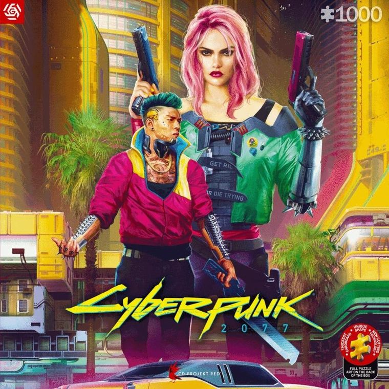 Good Loot, Cyberpunk 2077 Kitsch Style, puzzle, 1000 elementów