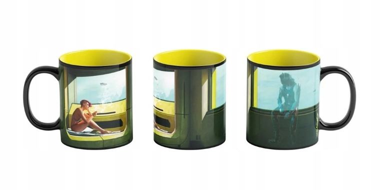 Good Loot, Cyberpunk 2077, kubek termoaktywny, Edward Hopper