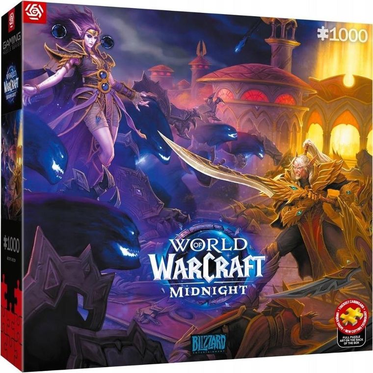 Good Loot, Gaming, World of Warcraft, Midnight Against th, puzzle, 1000 elementów