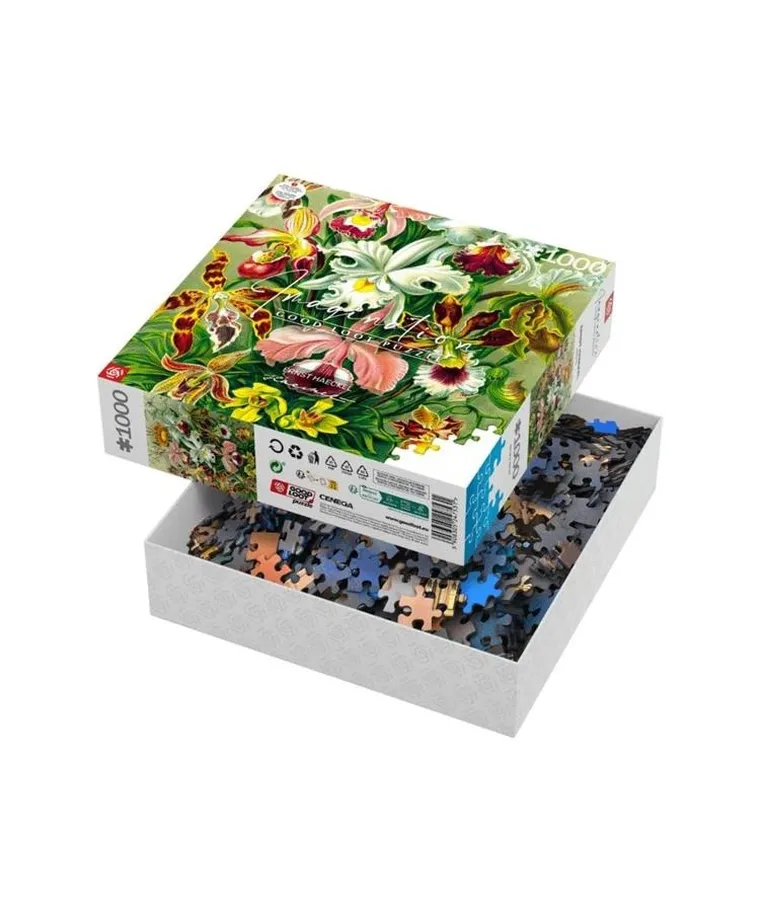 Good Loot, Imagination, Ernst Haeckel, Orchidea, puzzle, 1000 elementów