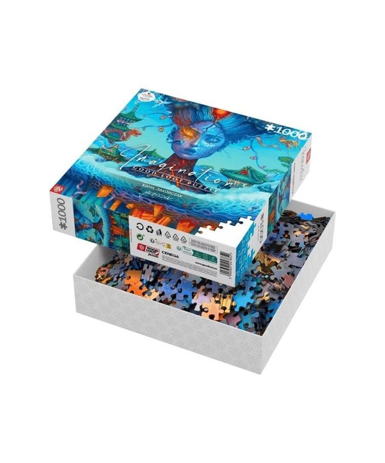 Good Loot, Imagination, Kamil Jakóbczak, Fudżi, puzzle, 1000 elementów