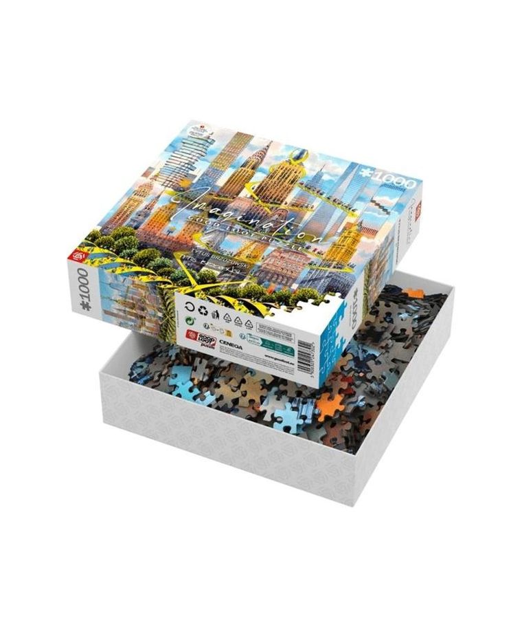 Good Loot, Imagination, Tytus Brzozowski, New York, puzzle, 1000 elementów