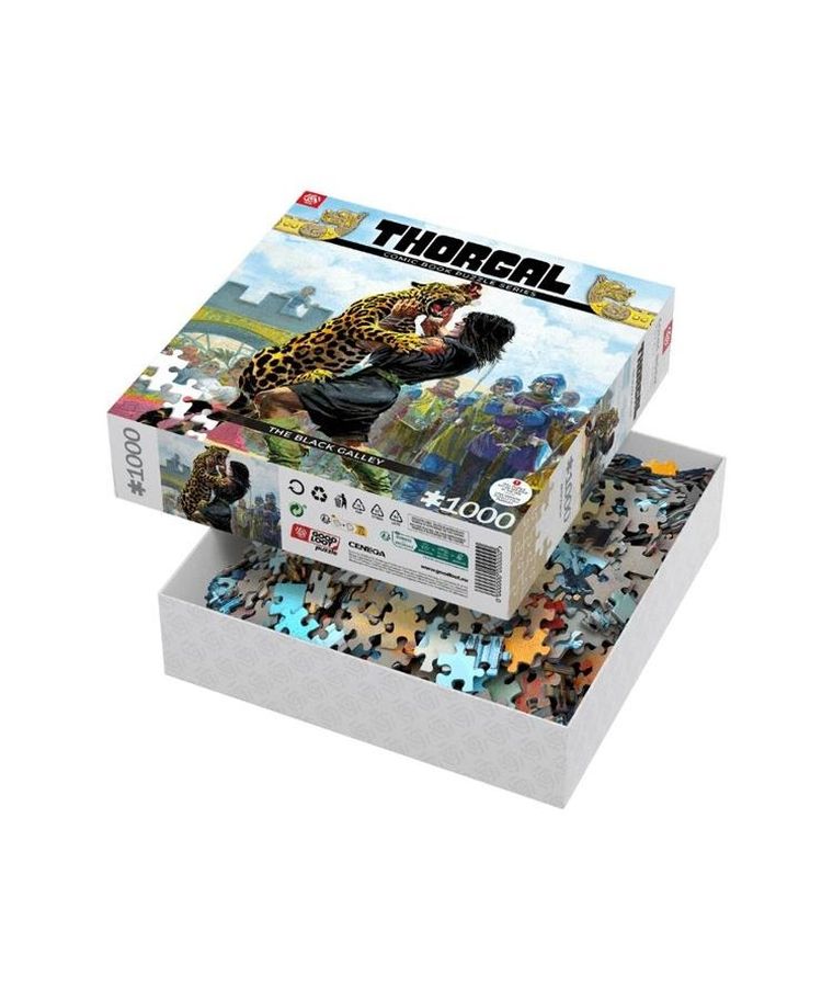 Good Loot, Thorgal, Czarna Galera, puzzle, 1000 elementów