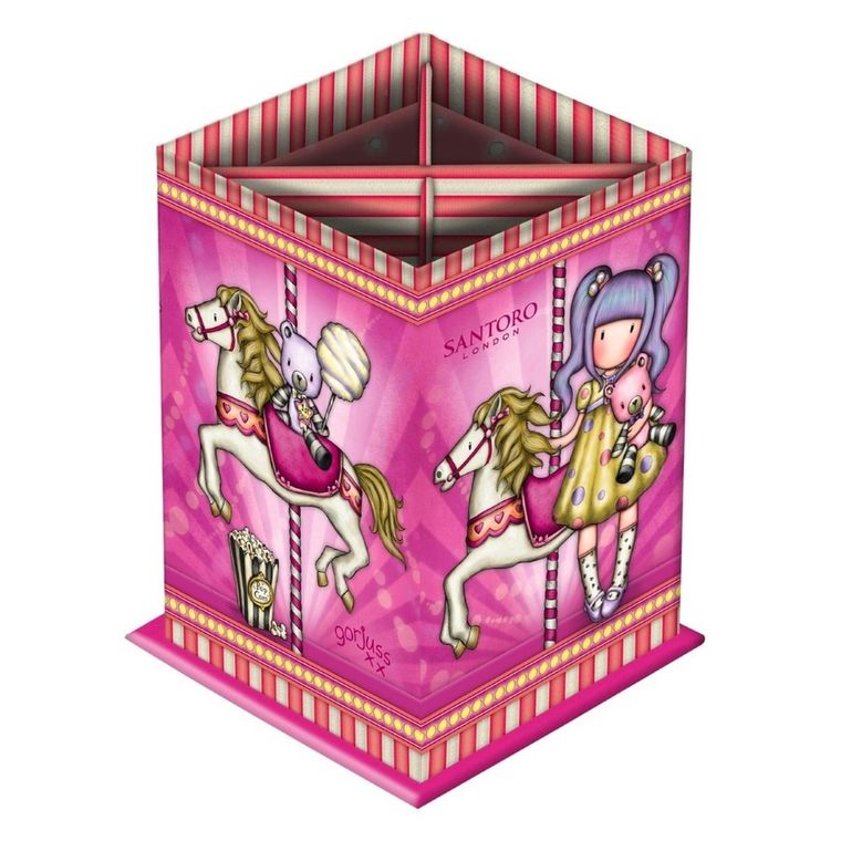 Gorjuss, Fairground, Carousel, pojemnik na długopisy