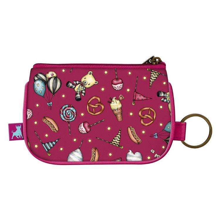 Gorjuss, Fairground, Fireworks, portmonetka na suwak, brelok