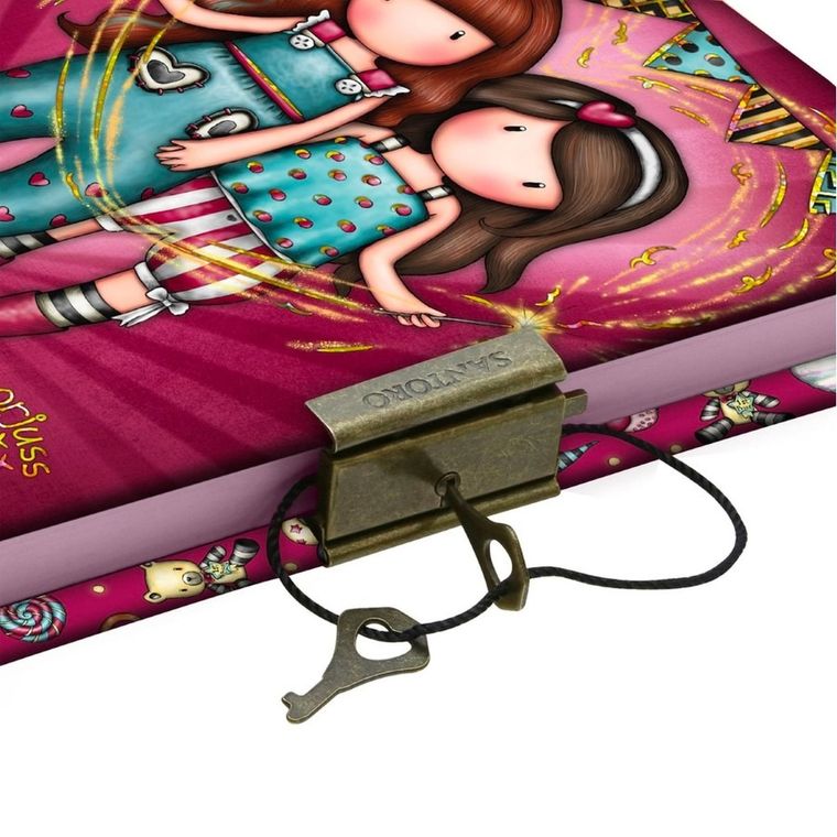 Gorjuss, Fairground, Fireworks, zamykany notes, 1 szt.